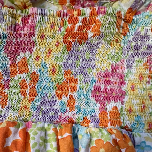 Gymboree Butterfly Blossom Floral Smock Dress 4T - Picture 4 of 6